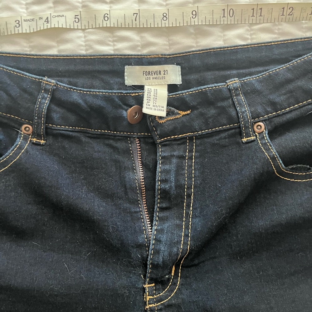 Forever 21 Denim mini shorts - Picture 2 of 3